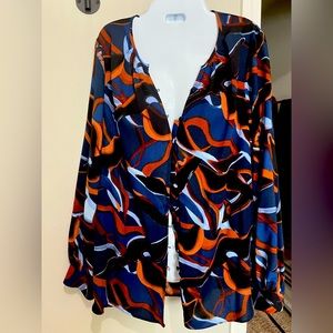 Nine West Long Sleeve Blouse